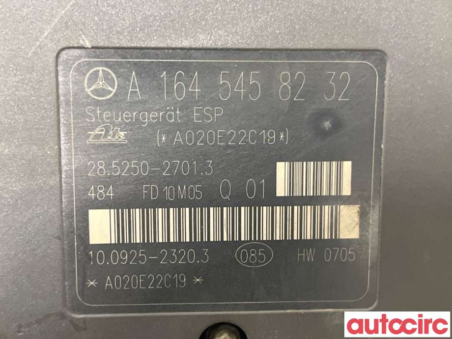 ABS sentral til Mercedes GL 2006-2012 (X164) (X164) (MERCEDES|A1634300007||A1645458232)