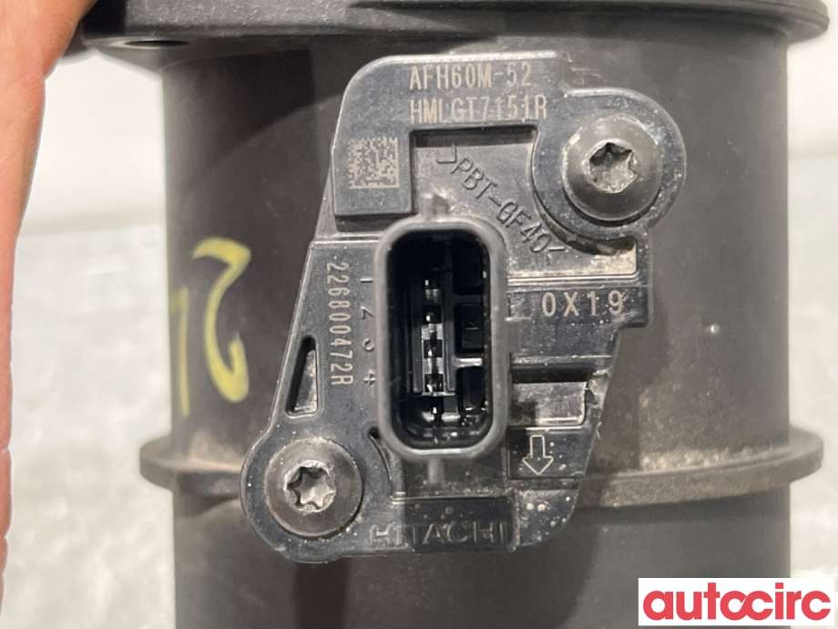 Luftmengde/luftmassemåler til Nissan NV400 2012-->>  (NISSAN|2268000Q0C|AFH60M-52|226800472R)