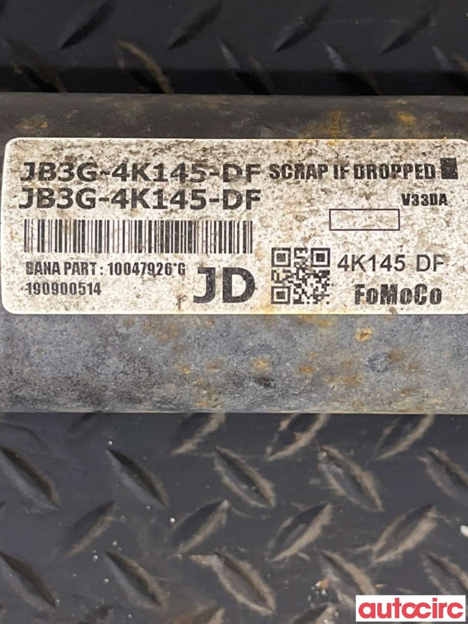 Mellomaksel bakre til Ford Ranger / Ranger Raptor 2015-2022  (FORD|2518658|JB3G-4K145-DH|)