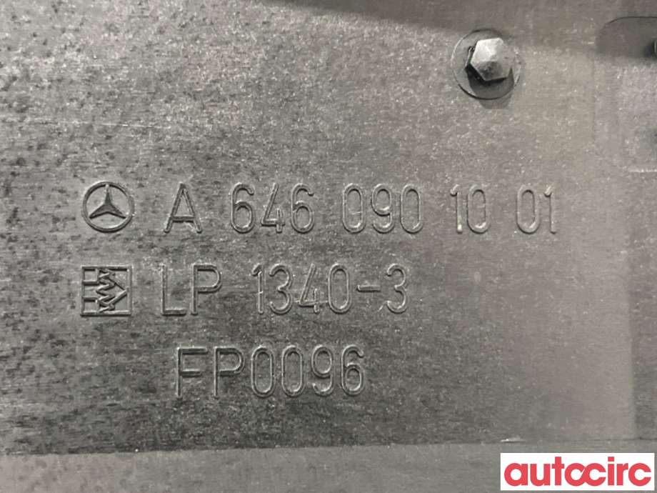 Luftfilterboks til Mercedes E-Klasse 2002-2006 (Fase 1) (W211) (W211) (MERCEDES|A6460901001|)
