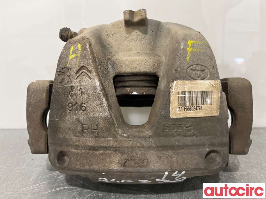 Bremsecaliper høyre foran til Toyota Proace 2016-->> (Type II) (TOYOTA|SU001A3126|)