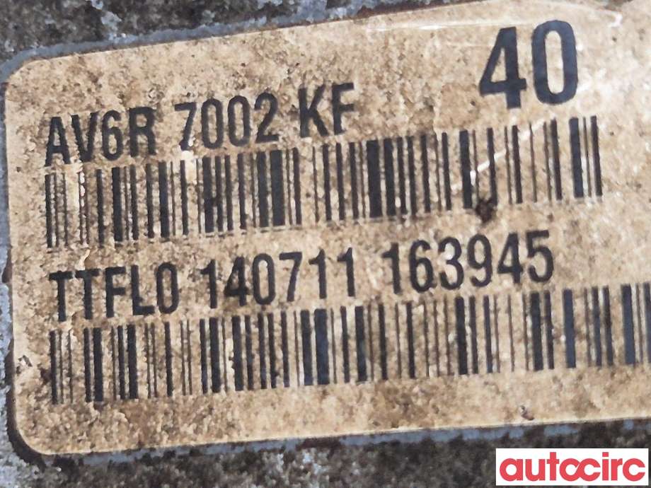 Girkasse manuell 6-trinn til Ford Focus 2011-2014 (Type III, Fase 1)  (FORD|2255835||AV6R-7002-KK)