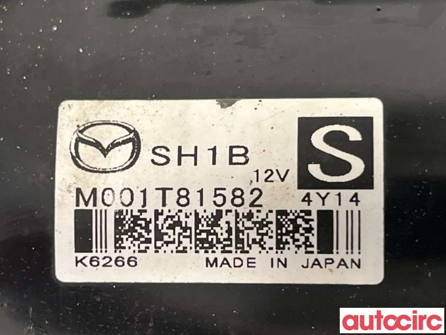 Starter diesel til Mazda CX-5 2012-2017 (Type I)  (MAZDA|SH1B-18-400|M001T81582|SH1B)