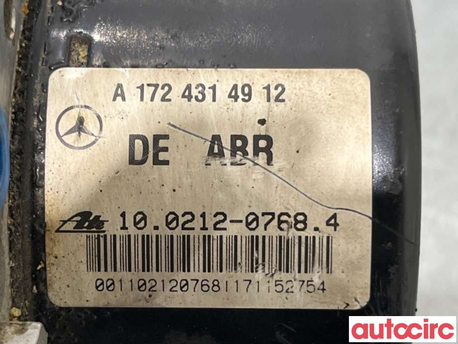 ABS sentral til Mercedes C-Klasse 2011-2014 (Fase 2) (W204) (W204) (MERCEDES|A1724312712|100212-07684|A1729011102)