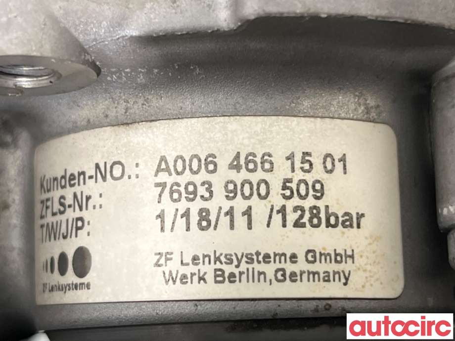 Servo pumpe mekanisk til Mercedes C-Klasse 2011-2014 (Fase 2) (W204) (W204) (MERCEDES|A0064661501|7693900509)