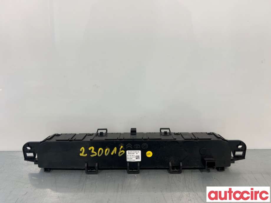 Varmeapparat betjening til Peugeot Expert 2016-->> (Type III)  (PEUGEOT|98075413ZD|35250401|98340409ZD)