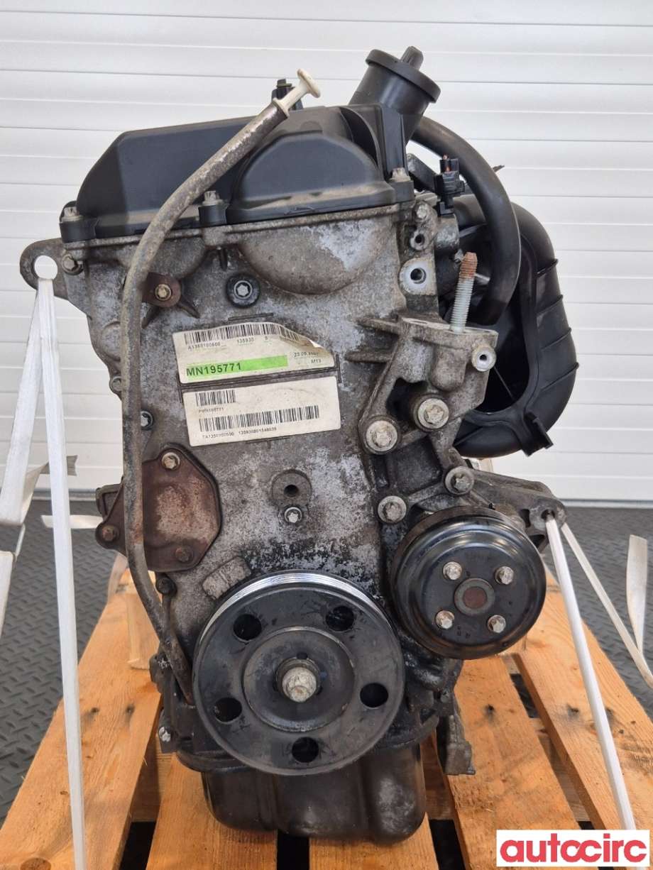 Motor bensin til Mitsubishi Colt 2004-2008 (Type VII, Fase 1)  (MITSUBISHI|MN195771|4A90|)