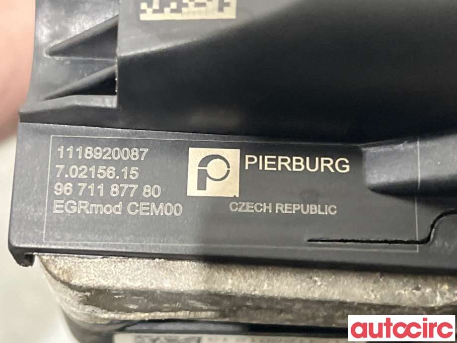 EGR-ventil til Ford Focus 2011-2014 (Type III, Fase 1) (FORD|2473602|70215615|9671187780)