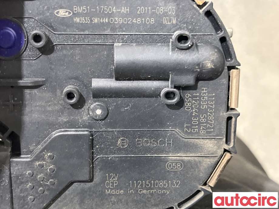 Viskermotor frontrute til Ford Focus 2011-2014 (Type III, Fase 1)  (FORD|2135607||BM51-17504-AH)