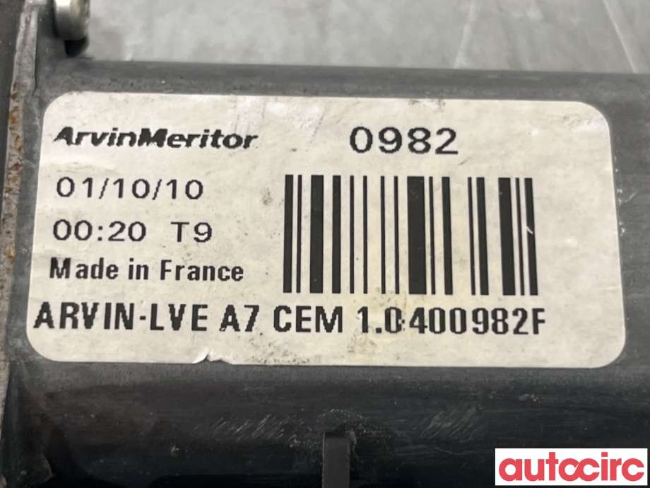 Ruteheis venstre foran til Peugeot Expert 2007-2016 (Type II)  (PEUGEOT|9221HG|400982F|)
