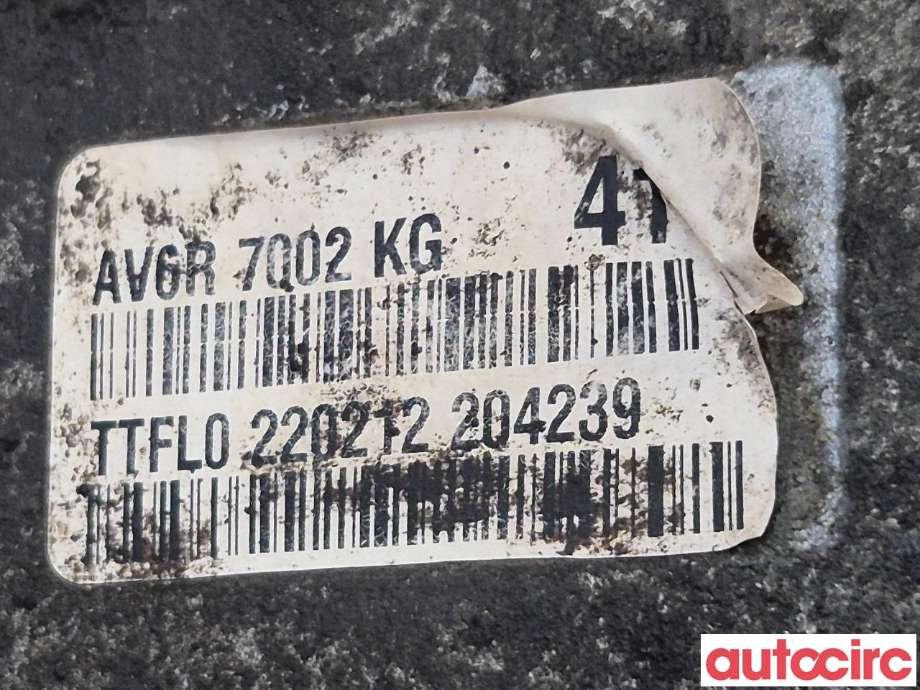Girkasse manuell 6-trinn til Ford Focus 2011-2014 (Type III, Fase 1)  (FORD|2255835||AV6R-7002-KK)