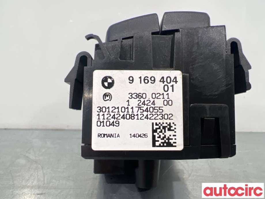 Bryter lys til BMW X1 2009-2015 (E84) (E84) (BMW|61319169404|33600211|9169404)