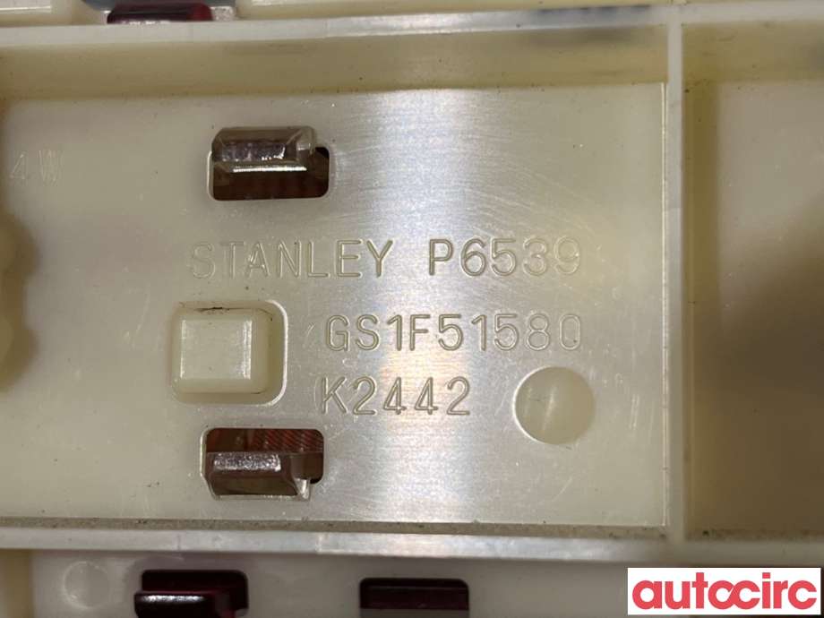 Baklykt bremselys bakrute til Mazda 6 2008-2010 (Type II, Fase 1) (MAZDA|GS1F-51-580K||GS1F51580)
