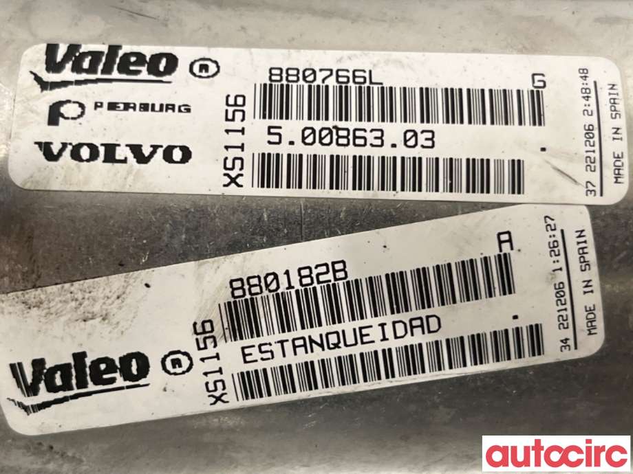 EGR-kjøler til Volvo V70 2005-2007 (Type II, Fase 2)  (VOLVO|8699208|50086303|8801828)