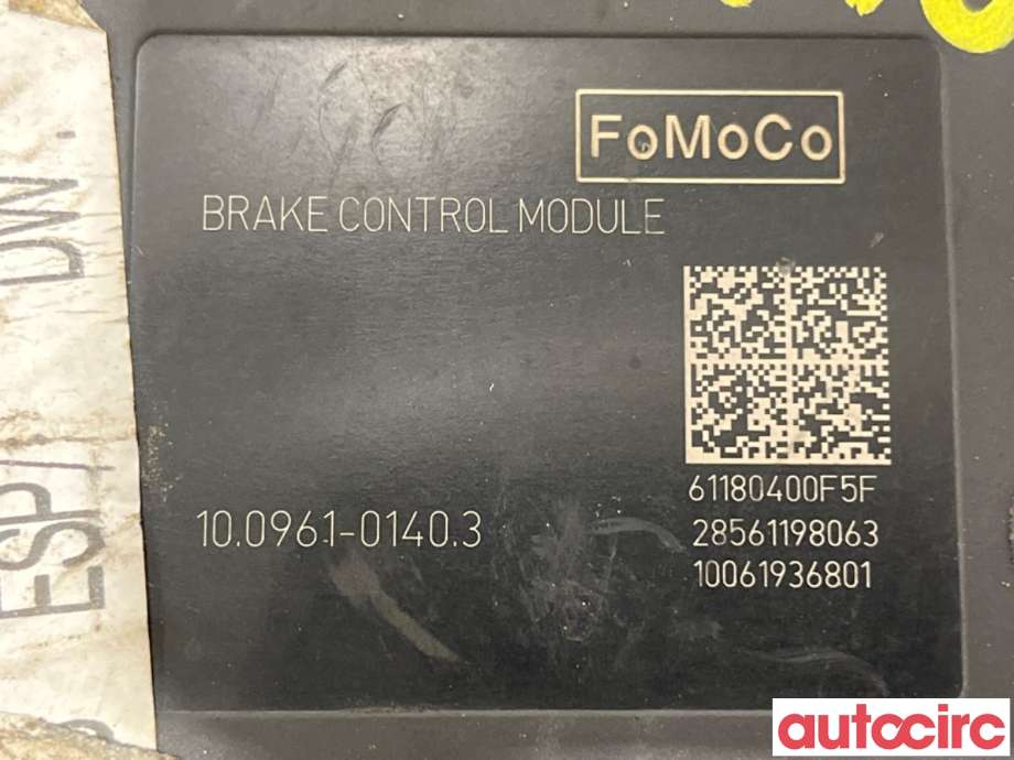 ABS sentral til Ford Focus 2011-2014 (Type III, Fase 1)  (FORD|1847182|100961-01403|BV61-2C405-AF)