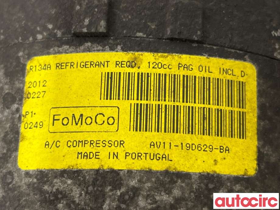 Aircondition kompressor til Ford Focus 2011-2014 (Type III, Fase 1) (FORD|1906930||AV11-19D629-BA)