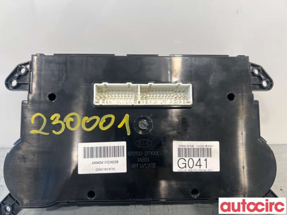 Varmeapparat betjening til Kia Sorento 2011-2015 Type II (KIA|972502P530CA|)
