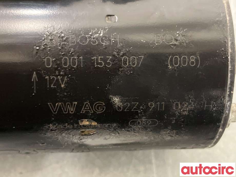 Starter diesel til VW Golf VI 2008-2012  (VOLKSWAGEN|02Z911024HX|0001153007|02Z911024H)