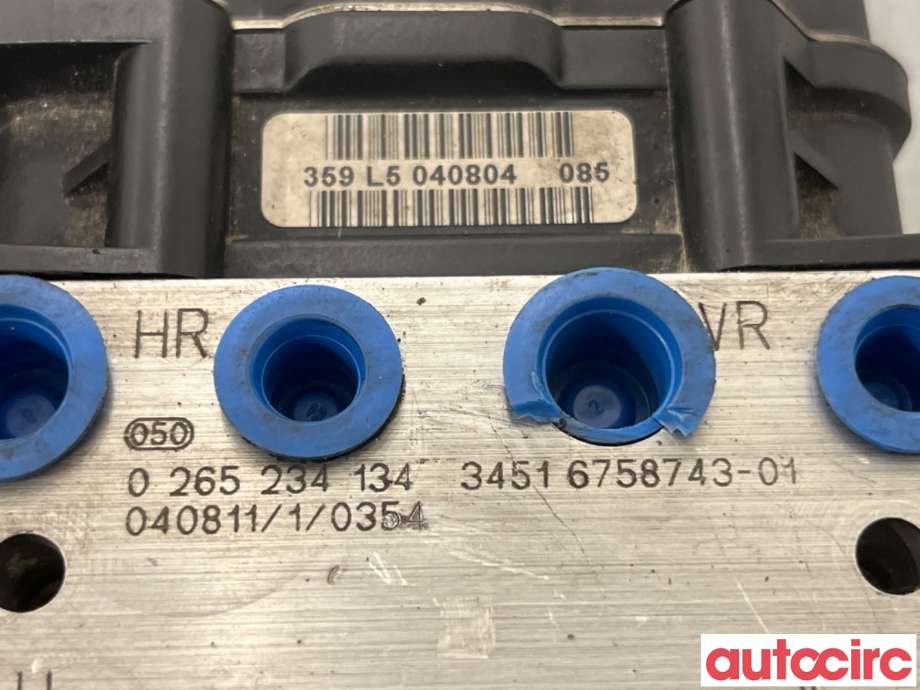 ABS sentral til BMW 5-Serie 2003-2010 (E60/E61) (E60/E61) (BMW|34516791108|0265234134|34516758743)