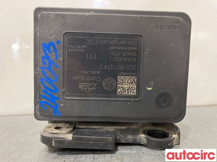 ABS sentral til Škoda Octavia 2013-2016 (Type III, Fase 1) (SKODA|3Q0614517T|100916-03373)