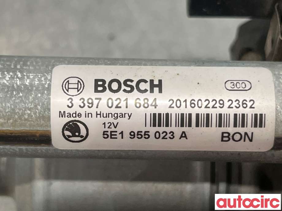 Viskermotor frontrute til Škoda Octavia 2013-2016 (Type III, Fase 1)  (SKODA|5E1955023A|1397220689|5E1955023B)