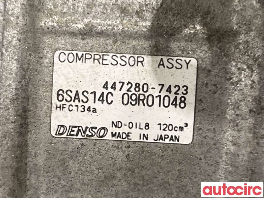 Aircondition kompressor til Mercedes A-Klasse 2012-2018 (W176) (W176) (MERCEDES|A0038304460|447280-7423|A0008303502)