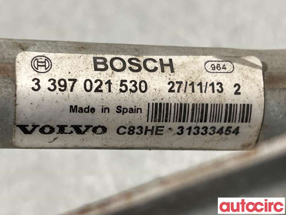 Viskermotor frontrute til Volvo XC60 2014-2017 (Type I, Fase 2)  (VOLVO|31333454|1397220668)
