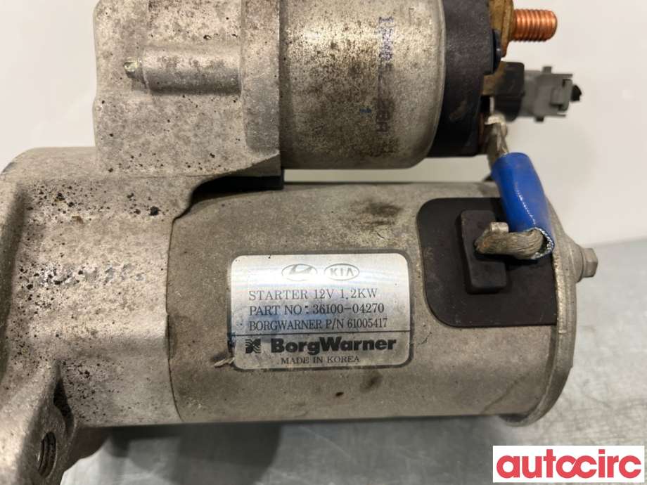 Starter til Kia Rio 2017-->> Type IV  (KIA|3610004270|)