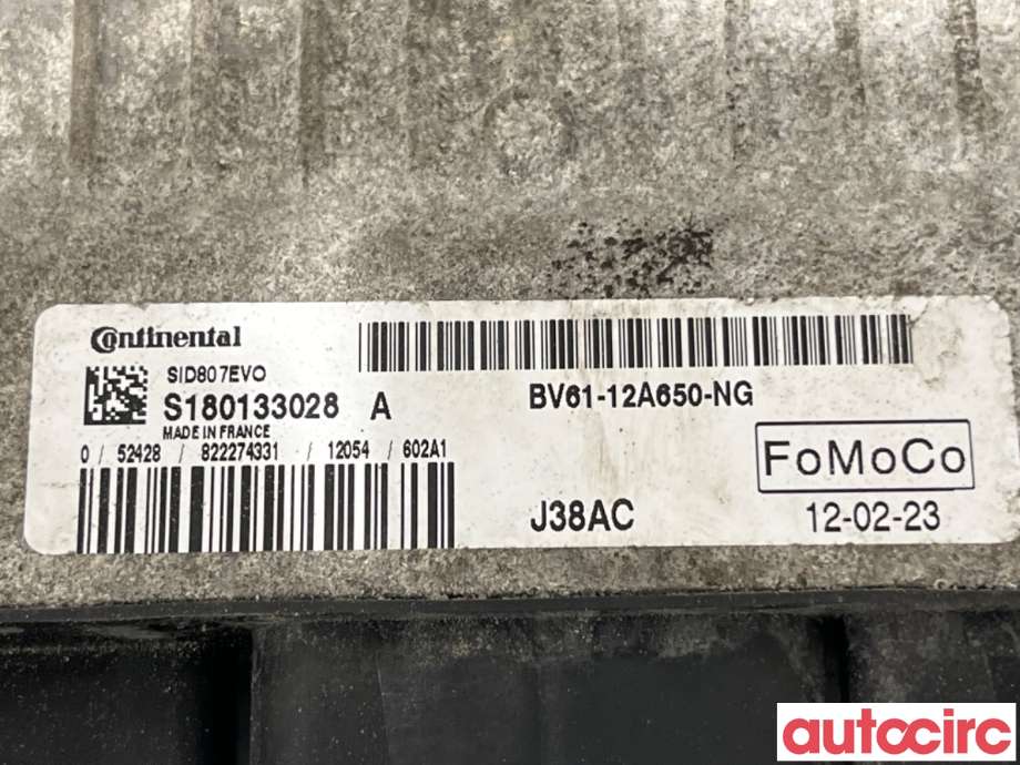 Styreenhet motor til Ford Focus 2011-2014 (Type III, Fase 1)  (FORD|1777659|S180133028|BV61-12A650-NG)