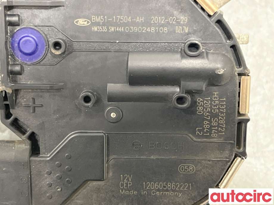 Viskermotor frontrute til Ford Focus 2011-2014 (Type III, Fase 1)  (FORD|2135607||BM51-17504-AH)