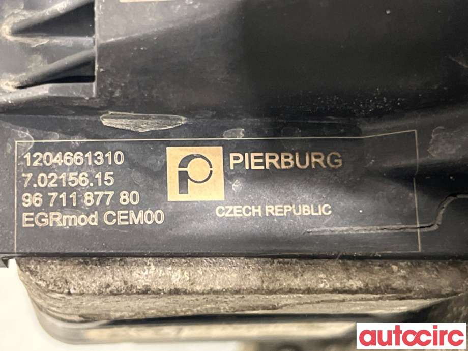 EGR-ventil til Ford Focus 2011-2014 (Type III, Fase 1)  (FORD|2473602|70215615|9671187780)