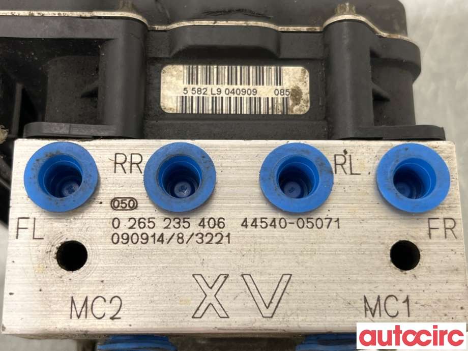 ABS sentral til Toyota Avensis 2009-2015 (Type III, Fase 1)  (TOYOTA|4405005131|0265235406|44540-05071)