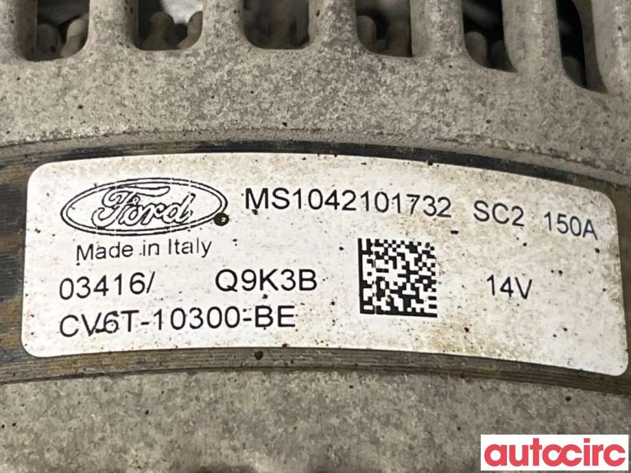 Dynamo til Ford Ecosport 2016-->>  (FORD|2414991|MS1042101732|CV6T-10300-BE)