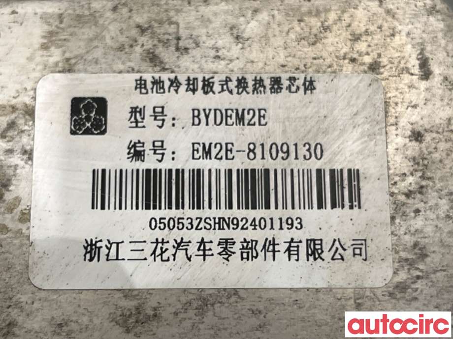 Varmeapparat diverse til BYD Atto 2022-->>  (BYD|EM2E-8109130|)