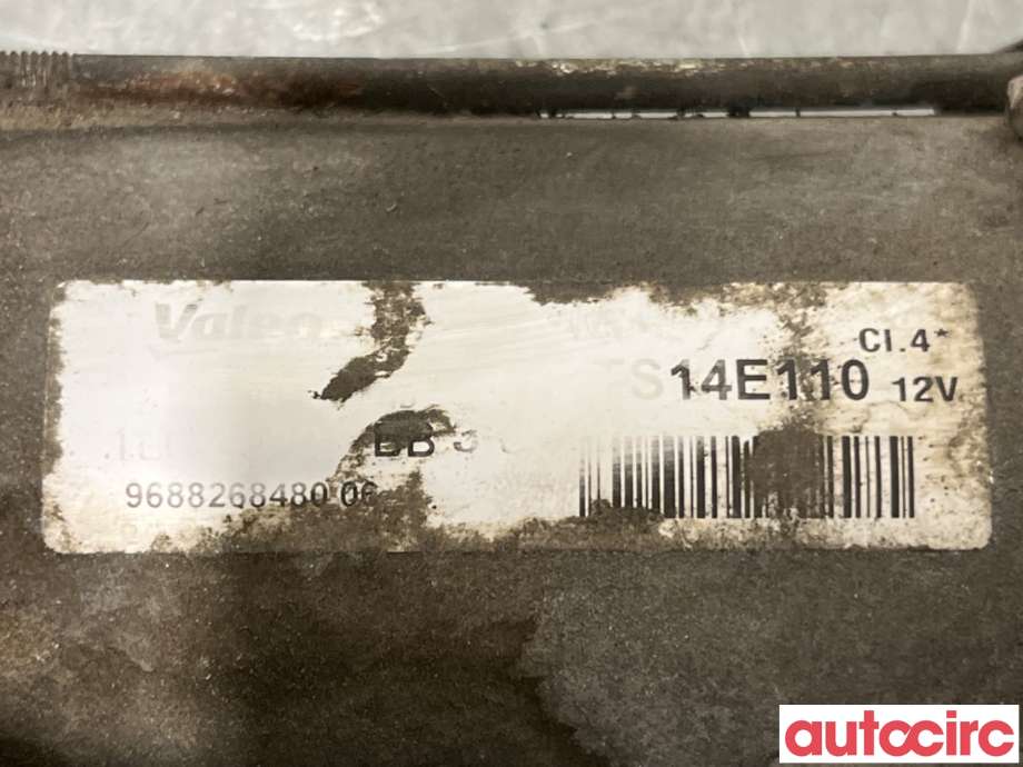 Starter diesel til Peugeot Partner 2015-2019 (Type II, Fase 2)  (PEUGEOT|5802FH|TS14E110|9688268480)