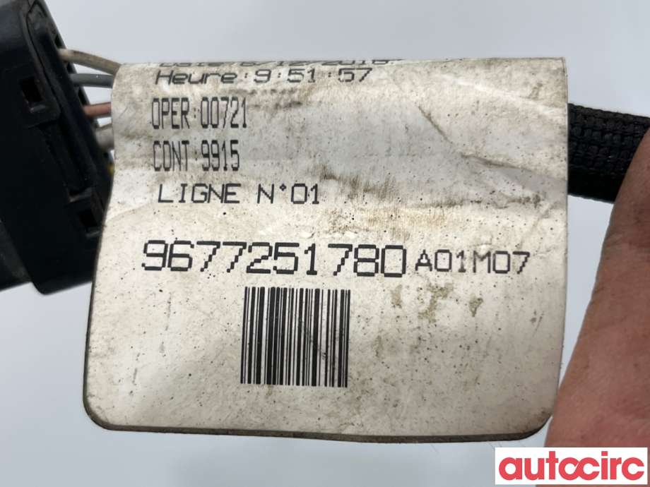 Ledningsnett til Peugeot Partner 2015-2019 (Type II, Fase 2)  (PEUGEOT|9877251780|)