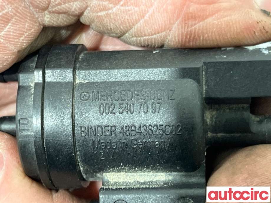Vakuumventil til Mercedes CLA 2013-2019 (C117) (C117) (MERCEDES|A0005003201||0025407097)
