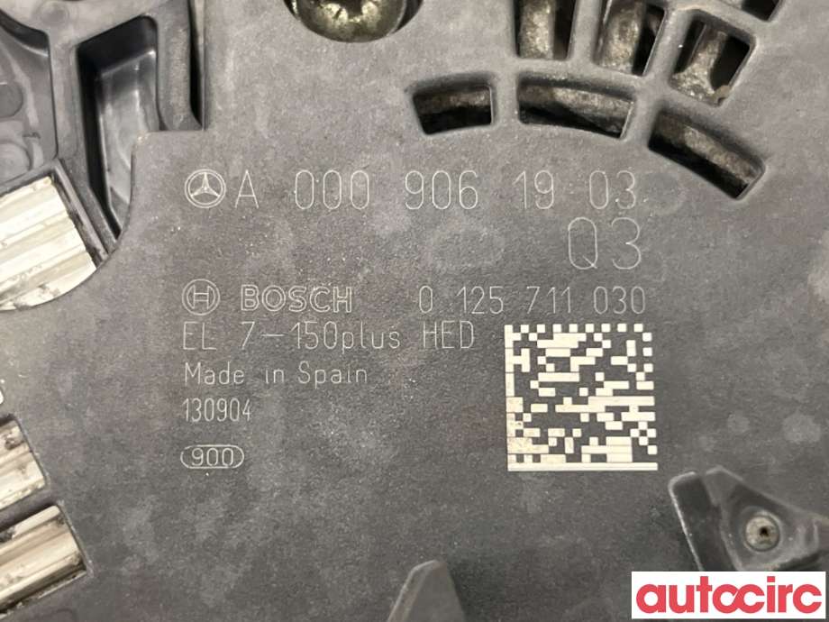 Dynamo til Mercedes CLA 2013-2019 (C117) (C117) (MERCEDES|A0009061903|0125711030)