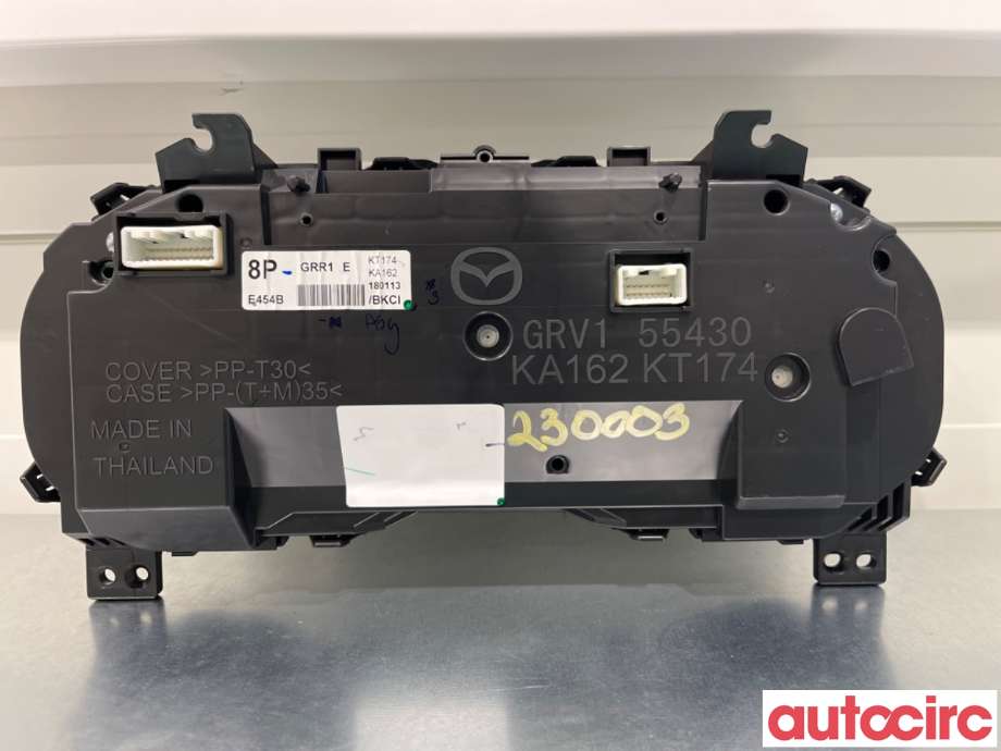 Instrumentpanel til Mazda 6 2018-->> (Type III, Fase 3)  (MAZDA|GRR1-55-430E|)
