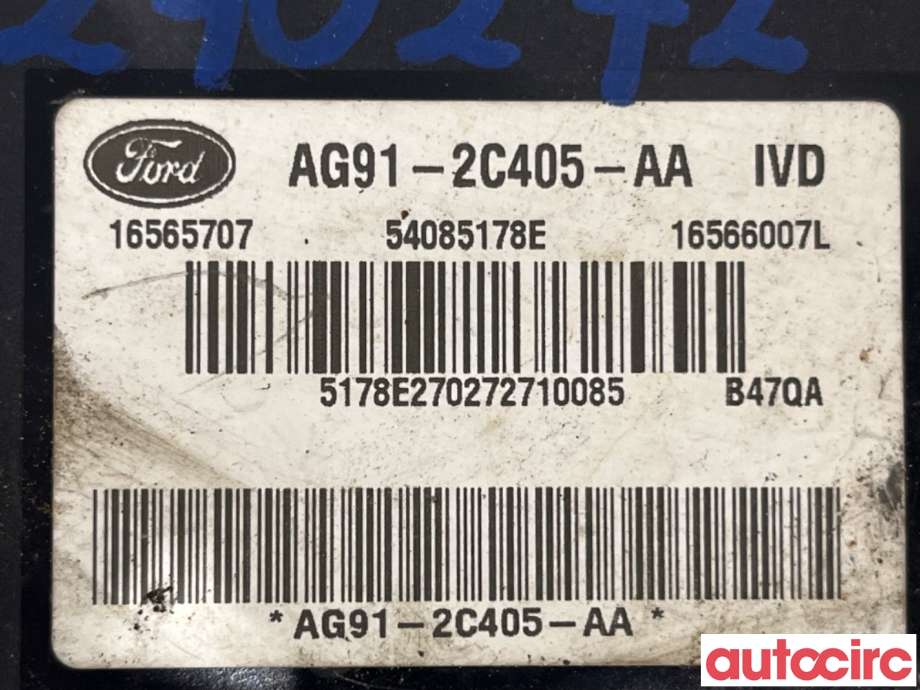 ABS sentral til Ford Mondeo 2007-2010 (Type IV, Fase 1)  (FORD|1762179|54085178E|AG91-2C405-AA)