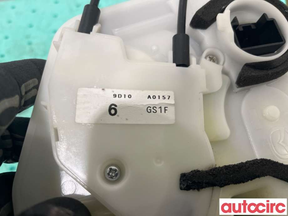 Låsekasse høyre foran til Mazda 6 2008-2010 (Type II, Fase 1)  (MAZDA|GS1F-58-310B|)