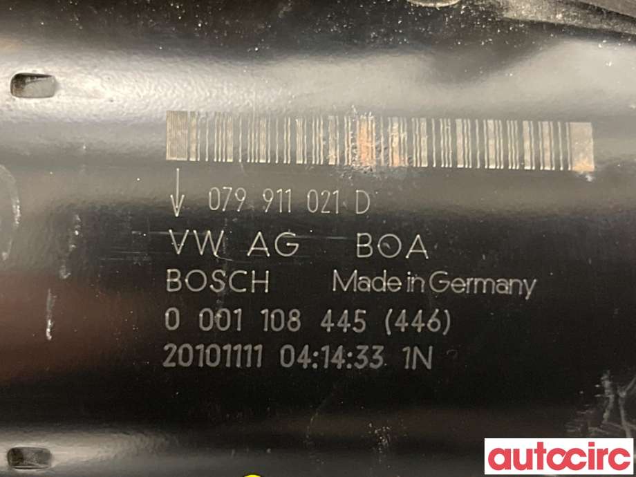 Starter til Audi A5 2007-2016 (Type I)  (AUDI|079911021DX|0001108445|079911021GX)