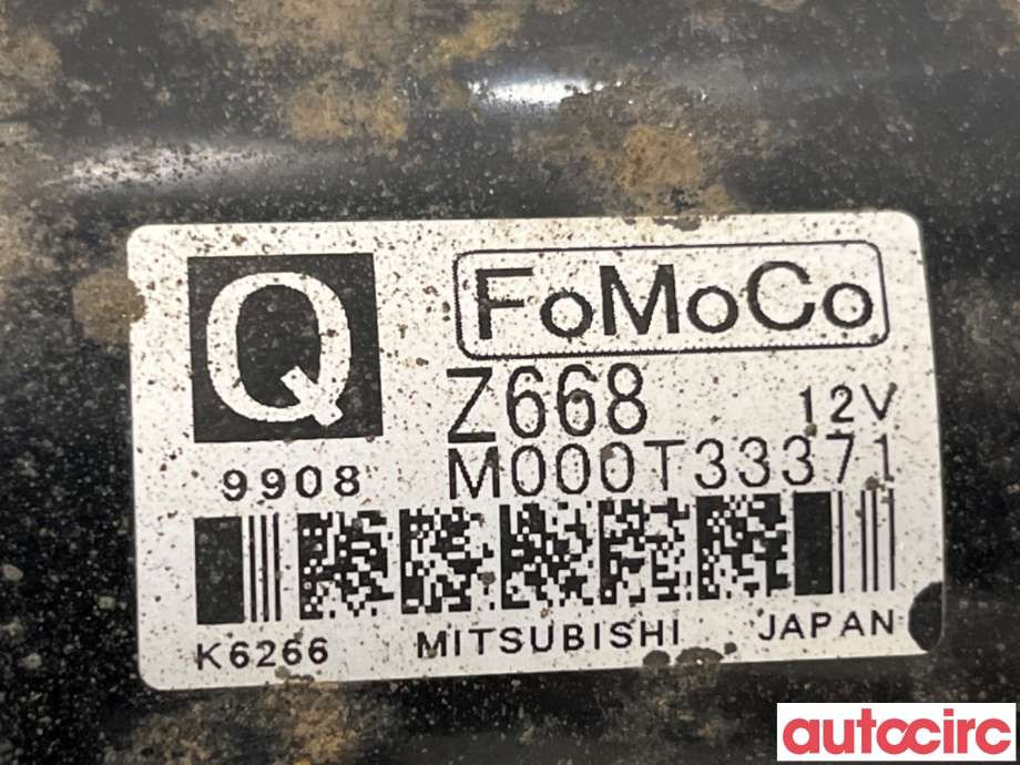 Starter til Mazda 3 2009-2013 (Type II)  (MAZDA|Z668-18-400|M000T33371|Z668)