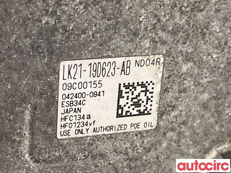 Aircondition kompressor til Ford Transit Courier 2018-2023 (Type I, Fase 2)  (FORD|2457568|042400-0941|LK21-190623-AB)