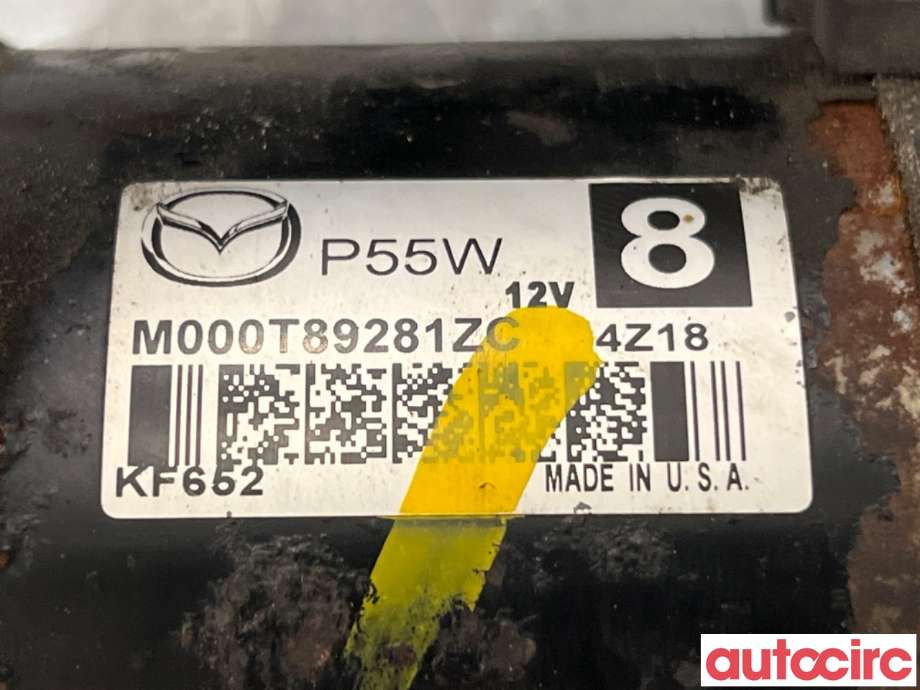 Starter til Mazda 2 2015-2019 (Type III, Fase 1)  (MAZDA|PE09-18-400|M000T89281ZC|P55W)