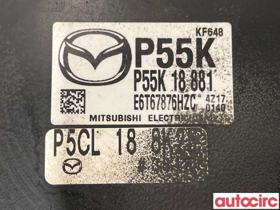 Styreenhet motor til Mazda 2 2015-2019 (Type III, Fase 1)  (MAZDA|P55K-18-881||P55K18881)