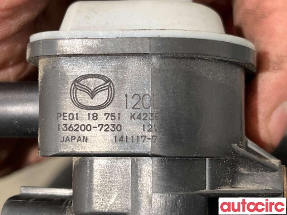 Vakuumventil til Mazda 2 2015-2019 (Type III, Fase 1)  (MAZDA|PE01-18-751|136200-7230|PE0118751)
