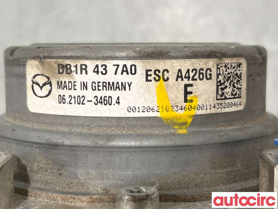 ABS sentral til Mazda 2 2015-2019 (Type III, Fase 1)  (MAZDA|DBY2-43-7A0A|285158-87003|DB1R437A0)