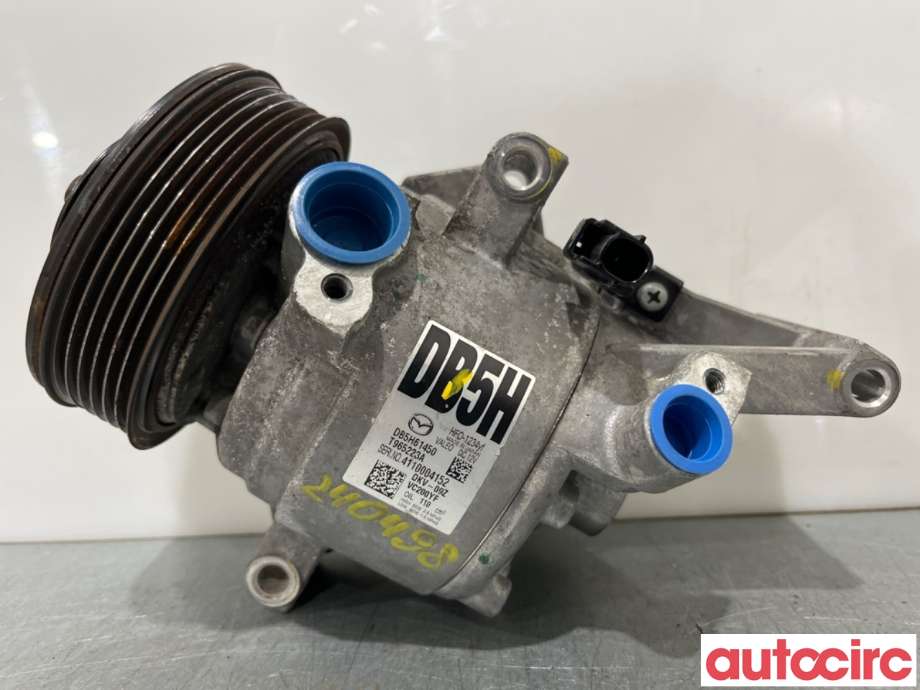 Aircondition kompressor til Mazda 2 2015-2019 (Type III, Fase 1)  (MAZDA|DB5H-61-450|DKV-09Z|DB5H61450)