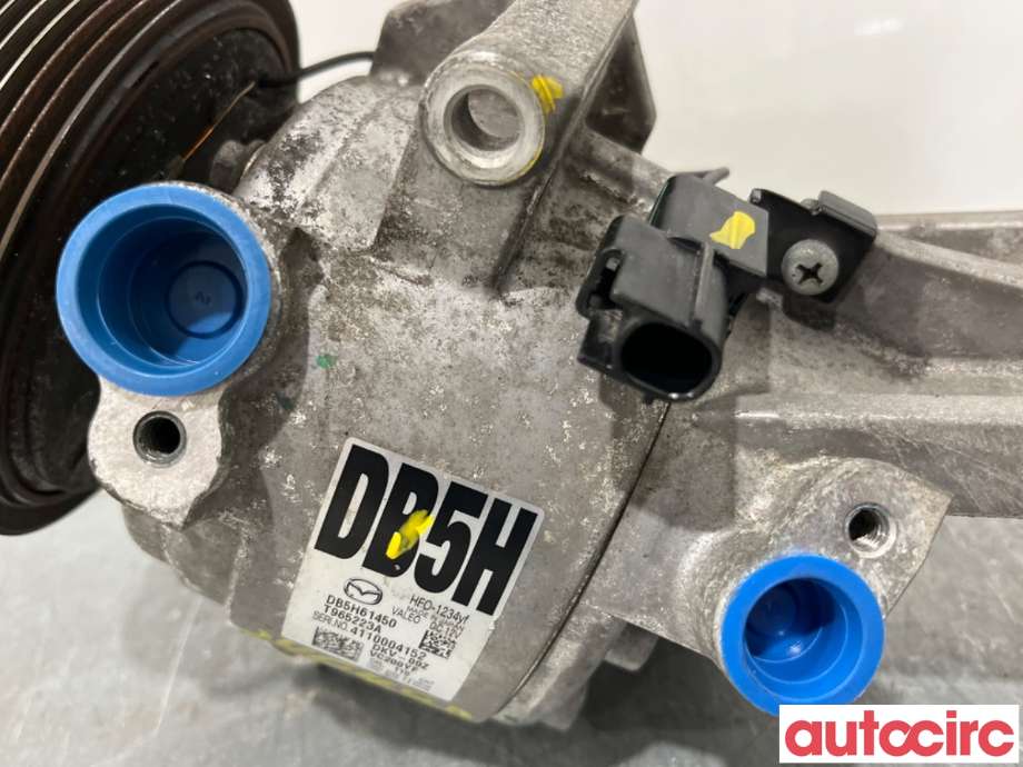 Aircondition kompressor til Mazda 2 2015-2019 (Type III, Fase 1)  (MAZDA|DB5H-61-450|DKV-09Z|DB5H61450)